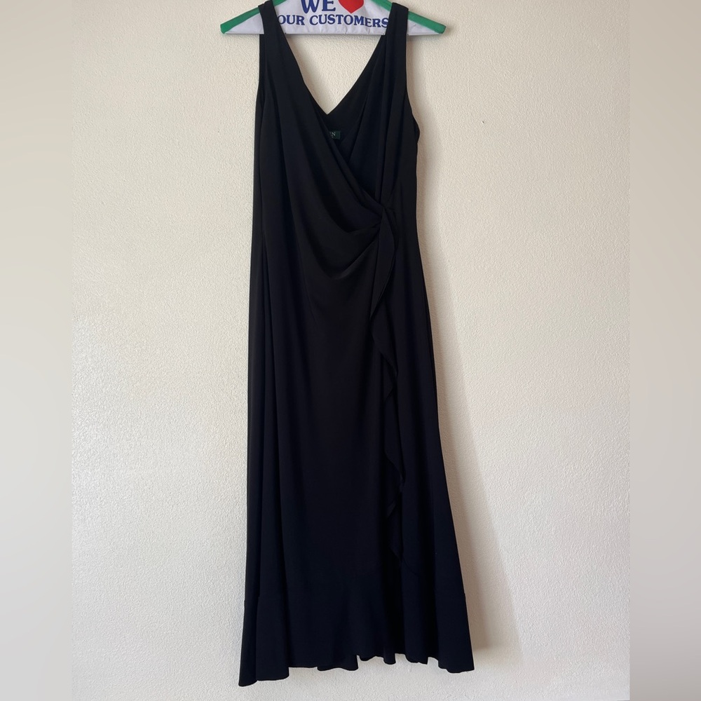 Black Midi Ralph Lauren Dress